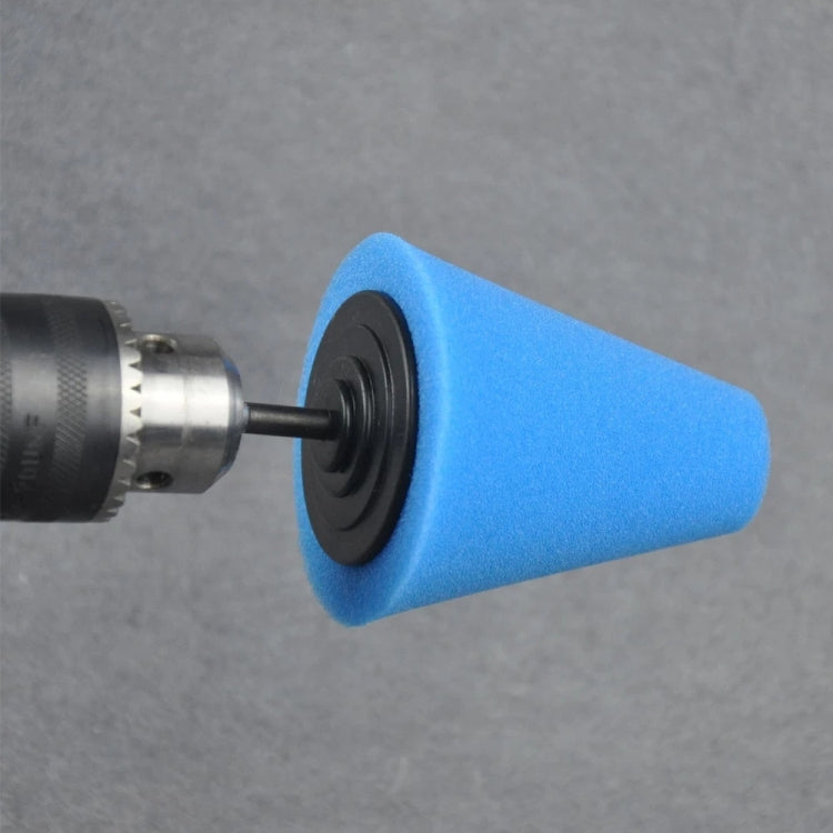 Car Cone 3 inch Polishing Sponge Wheel Polishing Disc, Single Cone 3 inch Yellow, Single Cone 3 inch Blue, Single Cone 3 inch Orange