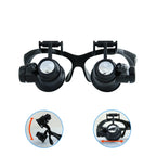 9892G1 Binocular Glass Type Maintenance Magnifyier with LED Light, 9892G1