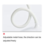 TS-9006 2.25X/5X USB Rechargeable Two-gears Brightness LED Light Desk Magnifier, 2.25X/5X