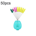 50pcs Drum Type Space Bean Fishing Gear Supplies for Fishing Rods, XS, S, M, L, XL