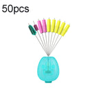 50pcs Drum Type Space Bean Fishing Gear Supplies for Fishing Rods, XS, S, M, L, XL