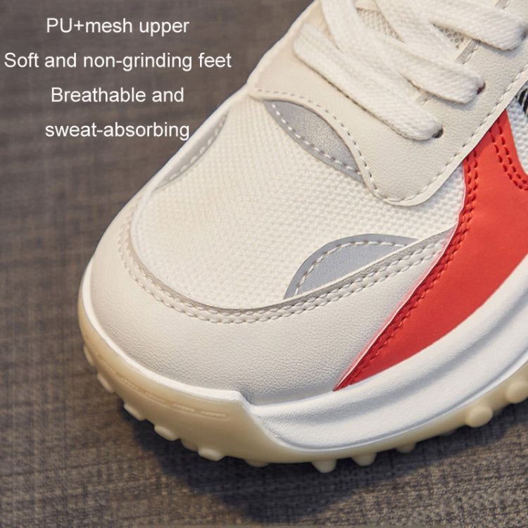 Women Breathable Thick Sole Lightweight Sneakers, 35, 36, 37, 38, 39, 40
