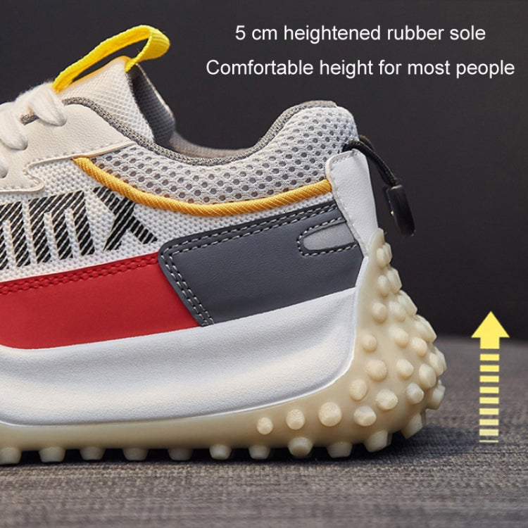 Women Breathable Thick Sole Lightweight Sneakers, 35, 36, 37, 38, 39, 40