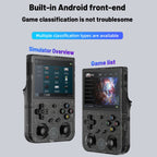 RG353V  3.5 Inch Wireless Game Box Android 11 Linux OS Handheld Game Console, Machine Only, 64G 15,000 games, 128G 25000 Games, 256G 35000 Games