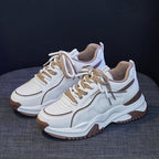 Leather Spring Breathable Wear-resistant Non-slip Casual Sports Shoes, 35, 36, 37, 38, 39, 40