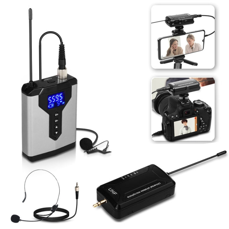 USB Computer Recording Microphone Live Phone SLR Lavalier Microphone, Q6 1 Drag 1 Wireless Lavalier, Q6 1 Drag 1 Wireless Lavalier Head Wear, Q6 1 Drag 1 Wireless Lavalier With Stand, Q6 1 Drag 1 Wireless Lavalier Head Wear With Stand                  ...