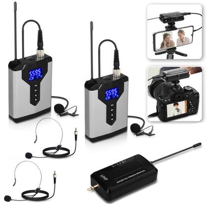 USB Computer Recording Microphone Live Phone SLR Lavalier Microphone, Q6 1 Drag 1 Wireless Lavalier, Q6 1 Drag 1 Wireless Lavalier Head Wear, Q6 1 Drag 1 Wireless Lavalier With Stand, Q6 1 Drag 1 Wireless Lavalier Head Wear With Stand                  ...