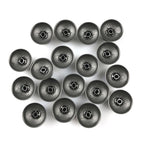 For PS4 10pcs Controller Joystick Mushroom Cap, for PS4 Grey