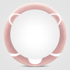 Car Steering Wheel Cartoon Short Fluff Handle Cover, 38cm