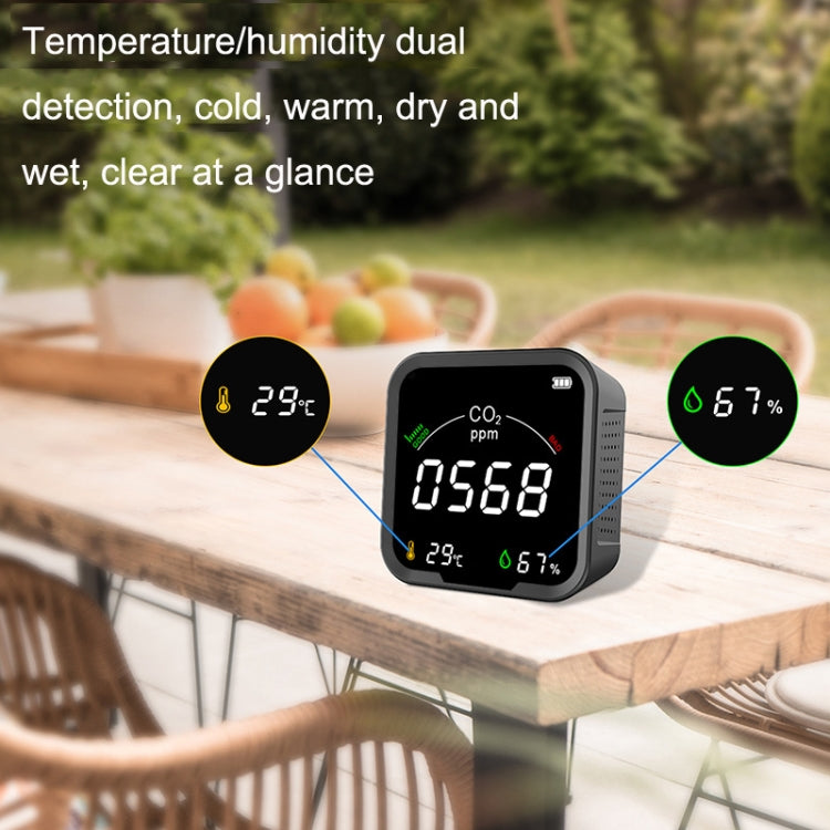 PTH-9C Gas Detector Infrared Carbon Dioxide Detector Temperature And Humidity Meter, PTH-9C