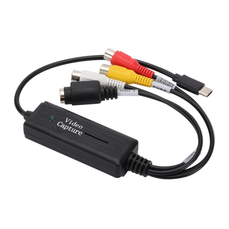 USB-C/Type-C Video Card USB 3.1 Port 1 Channel Converter for Mobile Phone Computer AV Monitor, USB-C/Type-C