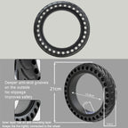 8 inch Electric Scooter Non-slip Honeycomb Outer Tire For Xiaomi M365/M365 Pro /1S/Pro2/Essential, Side Honeycomb Black, Side Honeycomb Yellow, Side Honeycomb Red, Side Honeycomb Blue