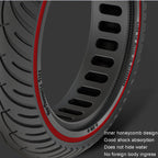 Electric Scooter 8 inch Honeycomb Solid Tire For Xiaomi M365/M365 Pro /1S/Pro2/Essential, Inner Honeycomb Red, Inner Honeycomb Blue, Inner Honeycomb Yellow, Inner Honeycomb Black