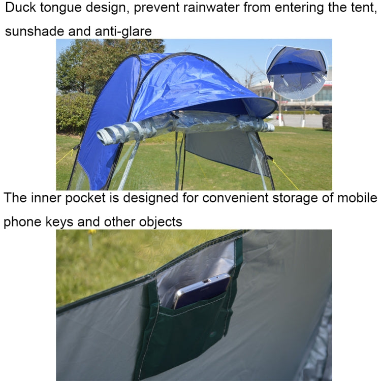 ZL8801 Single Foldable Outdoor Fishing Rainproof Sunshade Tent with Double-doors, ZL8801 (Green), ZL8801 (Blue), ZL8801 (Camouflage), ZL8801 (Orange)