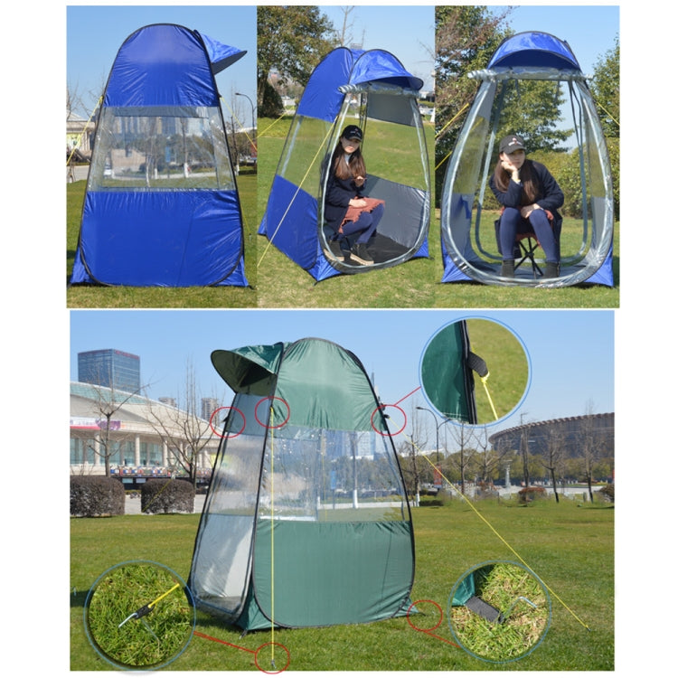 ZL8801 Single Foldable Outdoor Fishing Rainproof Sunshade Tent with Double-doors, ZL8801 (Green), ZL8801 (Blue), ZL8801 (Camouflage), ZL8801 (Orange)