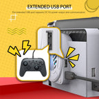 For Nintendo Switch OLED SWL138 Game Console Cooling Fan Host Storage Base Cooling Bracket, SWL138