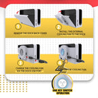 For Nintendo Switch OLED SWL138 Game Console Cooling Fan Host Storage Base Cooling Bracket, SWL138