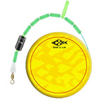 2pcs Outdoor Fishing Anti-tangle Spotted Invisible Line Set with Scale, 3.6m, 4.5m, 5.4m, 6.3m, 7.2m