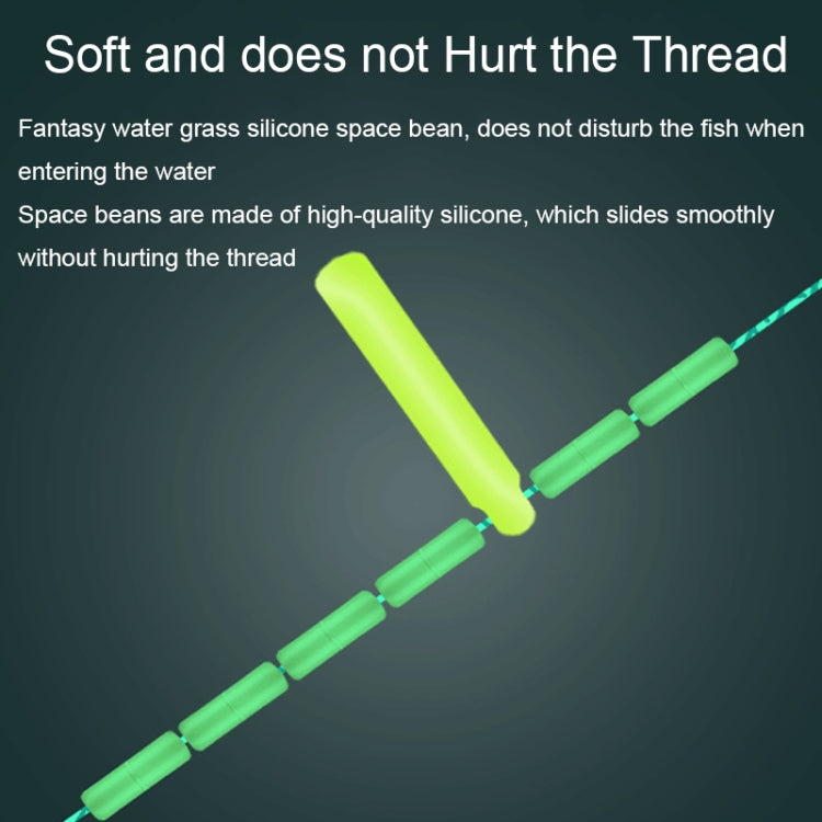 2pcs Outdoor Fishing Anti-tangle Spotted Invisible Line Set with Scale, 3.6m, 4.5m, 5.4m, 6.3m, 7.2m
