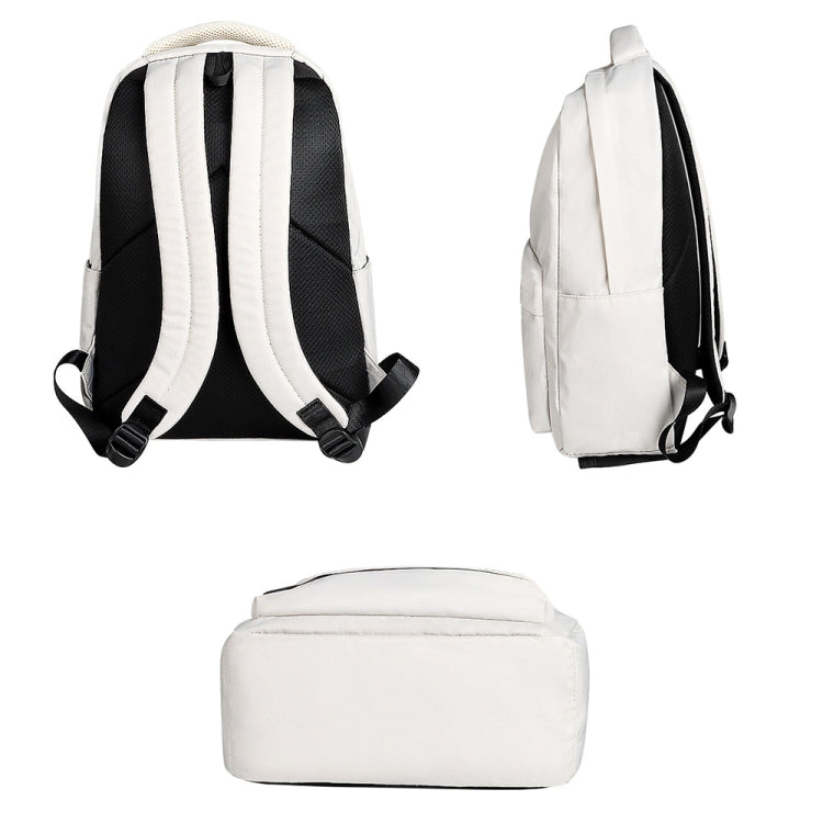 SJ13 13-15.4 inch Large-capacity Waterproof Wear-resistant Laptop Backpack