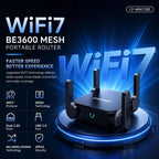 COMFAST CF-WR672BE Wi-Fi 7 BE3600 Wireless Router Dual 2.5G WAN/LAN Ports, EU Plug, US Plug, UK Plug, AU Plug
