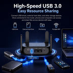 COMFAST CF-WR672BE Wi-Fi 7 BE3600 Wireless Router Dual 2.5G WAN/LAN Ports, EU Plug, US Plug, UK Plug, AU Plug