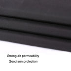 Car Side Window Privacy Blackout Heat Insulation Sunshade, 27x65x50 cm(Black)