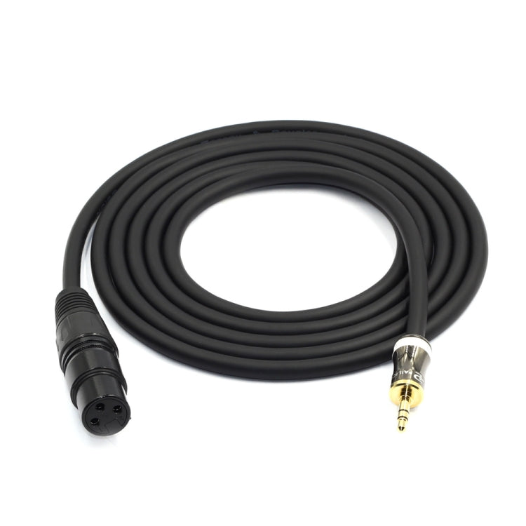 3.5mm To Caron Female Sound Card Microphone Audio Cable, Length:, 0.5m, 1m, 1.5m, 2m, 3m, 5m, 10m, 15m