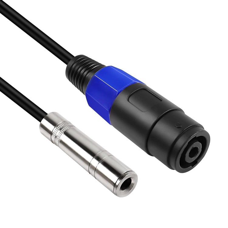 Audio Cable, 4 Core Ommus Female To 6.35mm Female, 4 Core Ommus Female To 6.35mm Male