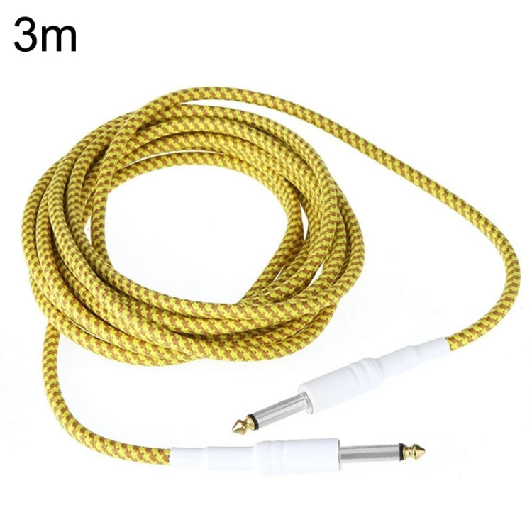 JT001 Male To Male 6.35mm Audio Cable Noise Reduction Folk Bass Instrument Cable, Length:, 1m, 2m, 3m, 5m, 10m