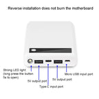 Q6 Removable 6 Sections 18650 Battery Box Charger Case, Style:, Ordinary, Flash/Fast Charge