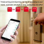 Tuya WiFi Sound And Light Door Magnetic Doors Windows Alarm Scene Linkage APP Reminder, Sound And Light Door Magnetic Sensor