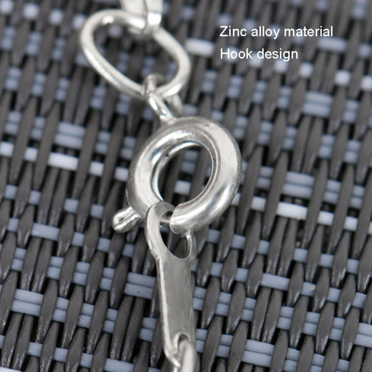 Metal Chain Round Expansion Mirror Glass Lens Necklace Magnifier, Round Necklace (Gold), Round Necklace (Silver)