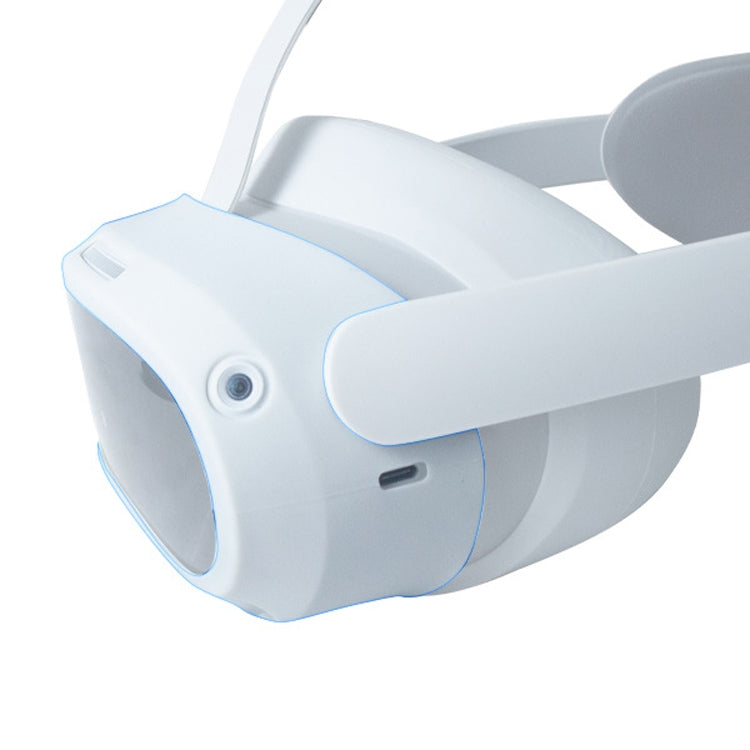 For Pico 4 VR Glasses Silicone Protective Cover, For Pico 4 (White), For Pico 4 (Black)