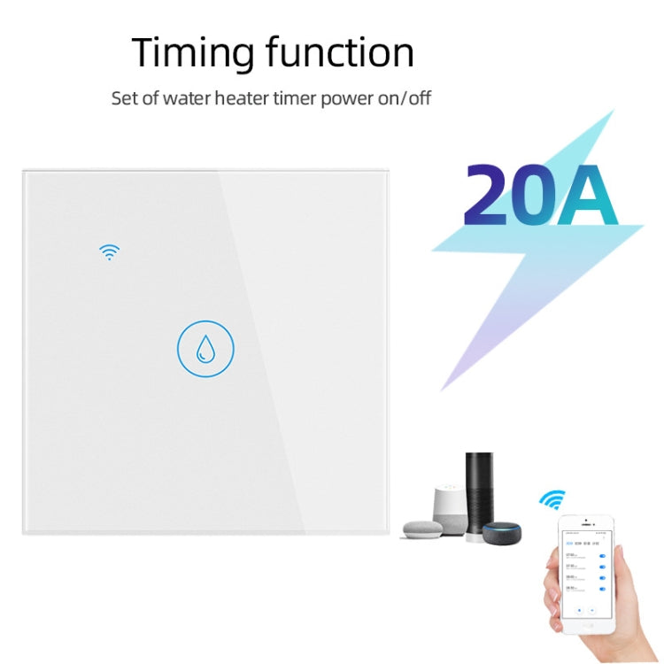 High Power Time Voice Control EU Plug, WIFI 20A White, WIFI 20A Black, ZigBee 20A White, ZigBee 20A Black
