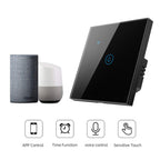 High Power Time Voice Control EU Plug, WIFI 20A White, WIFI 20A Black, ZigBee 20A White, ZigBee 20A Black