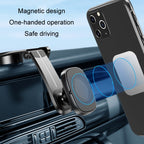 Multi-angle Adjustable Car Magnetic Suction Sticky Mobile Phone Holder, S1