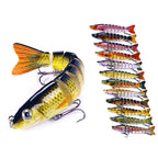 HENGJIA JM064 Multi-section Fish Minnow Bionic Fake Lures Sea Fishing Sinking Lures, JM064 (1), JM064 (12), JM064 (2), JM064 (3), JM064 (4), JM064 (5), JM064 (6), JM064 (7), JM064 (8), JM064 (9), JM064 (10), JM064 (11)