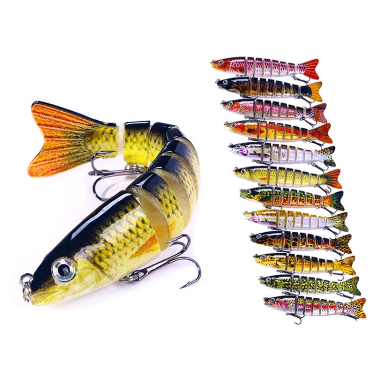 HENGJIA JM064 Multi-section Fish Minnow Bionic Fake Lures Sea Fishing Sinking Lures, JM064 (1), JM064 (12), JM064 (2), JM064 (3), JM064 (4), JM064 (5), JM064 (6), JM064 (7), JM064 (8), JM064 (9), JM064 (10), JM064 (11)