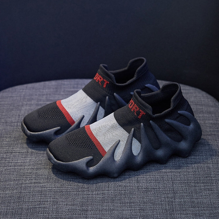 450-11 Summer Mesh Breathable Socks Shoes Flyweave Comfortable Running Casual Shoes, 35, 36, 37, 38, 39, 40