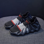 450-11 Summer Mesh Breathable Socks Shoes Flyweave Comfortable Running Casual Shoes, 35, 36, 37, 38, 39, 40