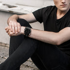 SKMEI 1369 Retro Waterproof Gold Watch Men Steel Belt Luminous Square Watch, 1369 Black, 1369 Rose Gold, 1369 Gold, 1369 Silver