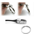 Second Generation Metal Key Chain Car Keychain Key Ring, Second Generation