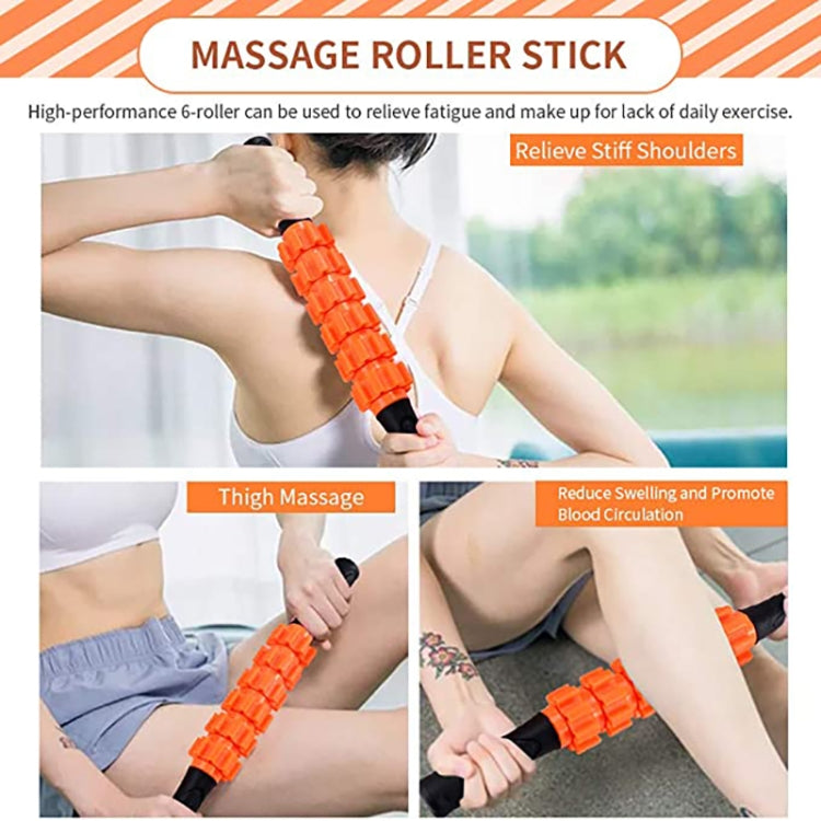 EVA Hollow Foam Roller Muscle Relaxation Roller Yoga Column Set Fitness Equipment, 33cm 6pcs/set, 33cm 5pcs/set, 33cm 4pcs/set, 33cm 3pcs/set, 45cm 6pcs/set, 45cm 5pcs/set, 45cm 4pcs/set, 45cm 3pcs/set