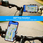 Outdoor Cycling Simple Installation Mobile Phone Holder, K2