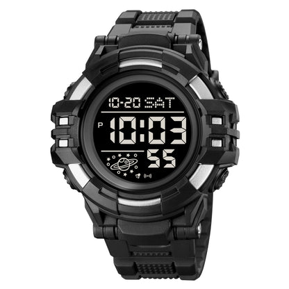 SKMEI 2003 Multifunctional Back Light Sports Watch Mens Countdown Date Alarm Clock Watch