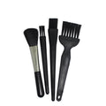 Computer Keyboard Screen Camera Lens Digital Equipment Cleaning Brush, 4pcs/set (3 Hard Hair+1 Soft Hair), 4pcs/set (4 Hard Hair)