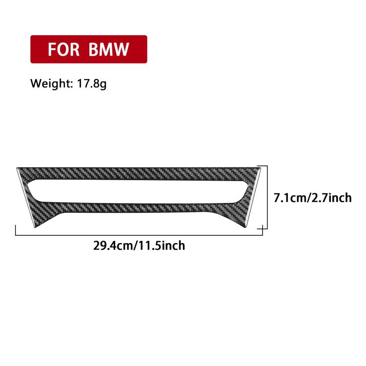 For 2019-2024 BMW 8 Series G14 Universal CD Panel Sticker for Left and Right Drive