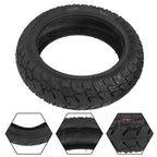 9.5x2.5 Inch Off-Road Tubeless Tire for KQI3/KQI3 PRO/KQI3 MAX/KQI3 SPORT Electric Scooter, 9.5x2.5 Inch Without Gas Nozzle, 9.5x2.5 Inch With Gas Nozzle