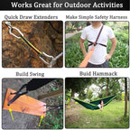 XINDA Climbing Utility Cord for Tree Work Rock Climbing Rappelling ,Size:, 120cm, 60cm, 80cm